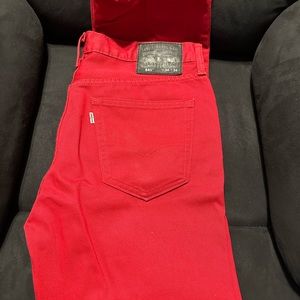 Levi’s red 541 size 34x34 jeans